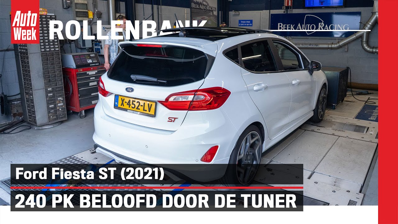 Ford Fiesta ST (2021) - Op de rollenbank