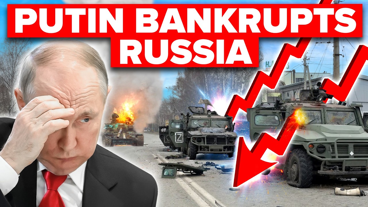 ВОЕННАЯ МАШИНА Путина истощает Россию… Экономика в СВОБОДНОМ ПАДЕНИИ