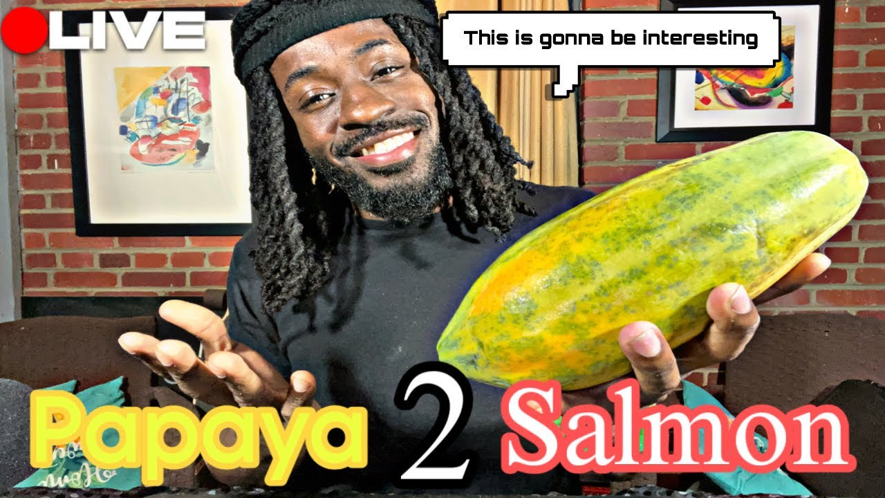 Turning Papaya Into Salmon!!! A viral dish!