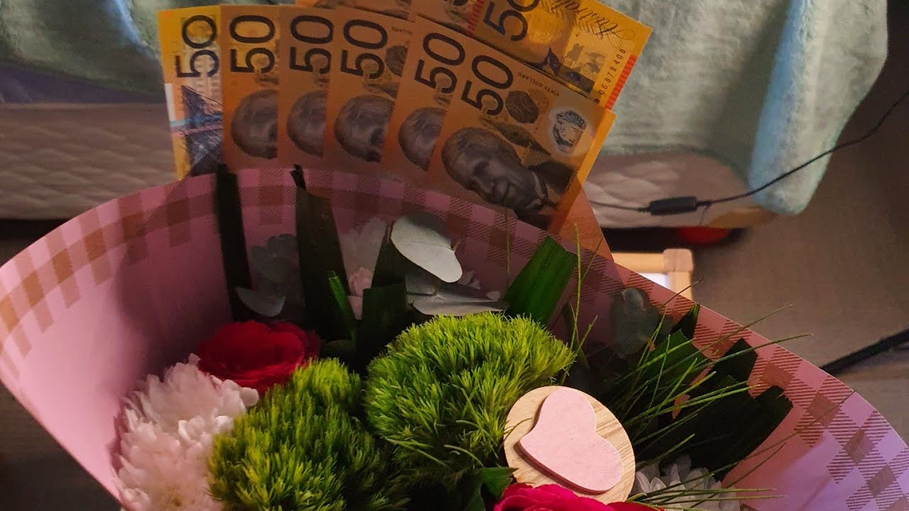 How to make Money Flower Bouquets..