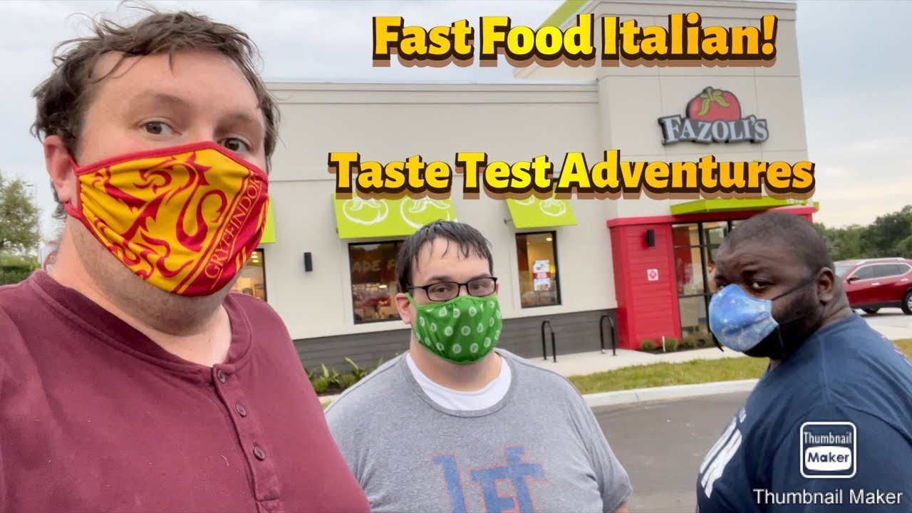 We Try Fast Food Italian @ Fazoli's