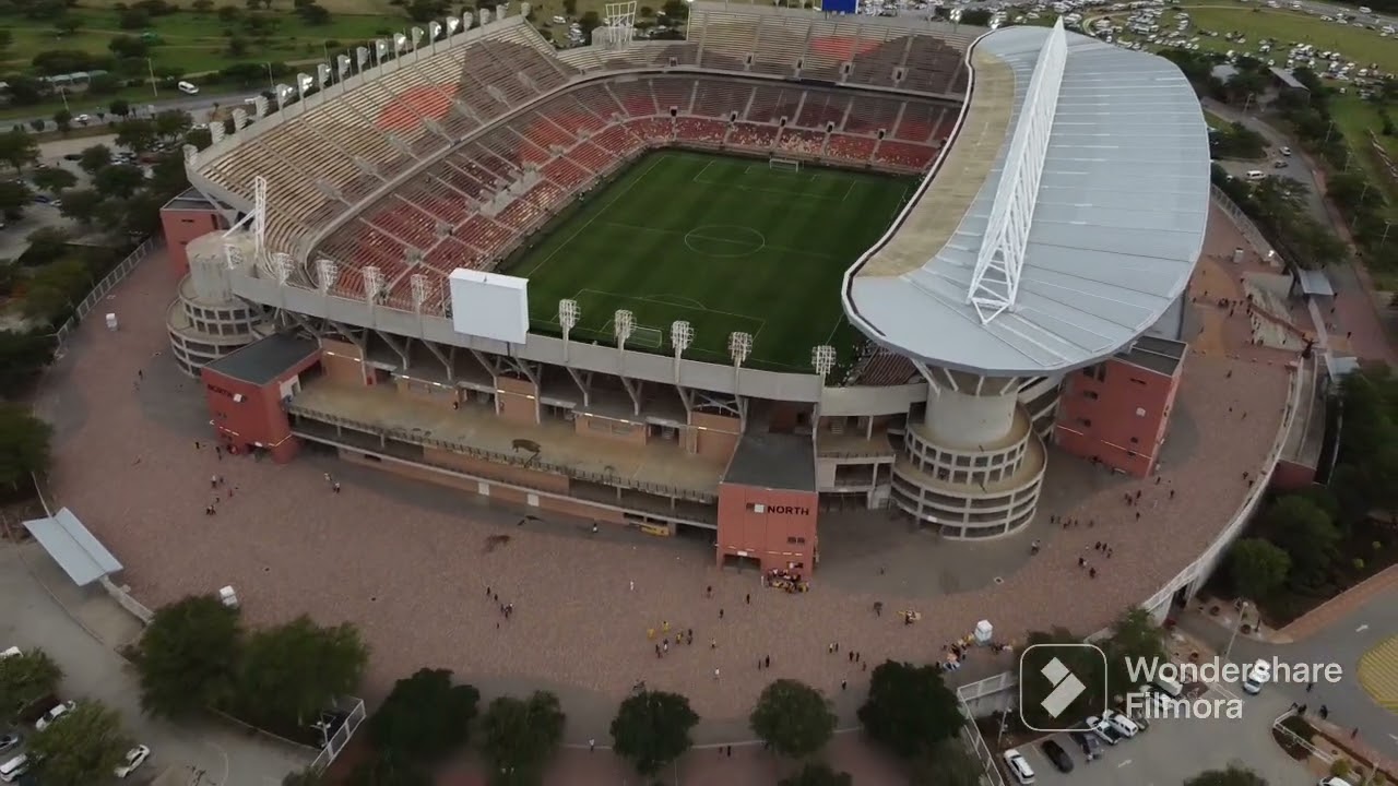 DJI Mini 2 Fly Over Peter Mokaba Stadium, Polokwane, Limpopo