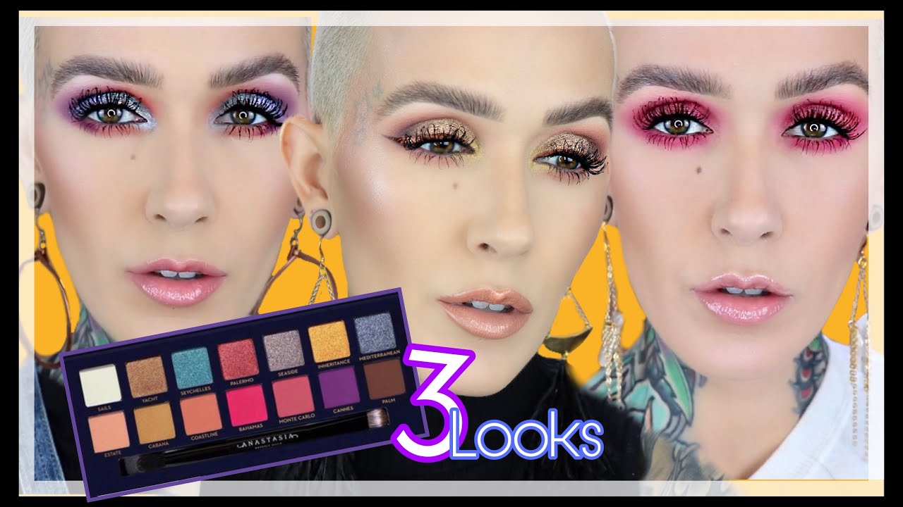 3 LOOKS! ABH Riviera Palette