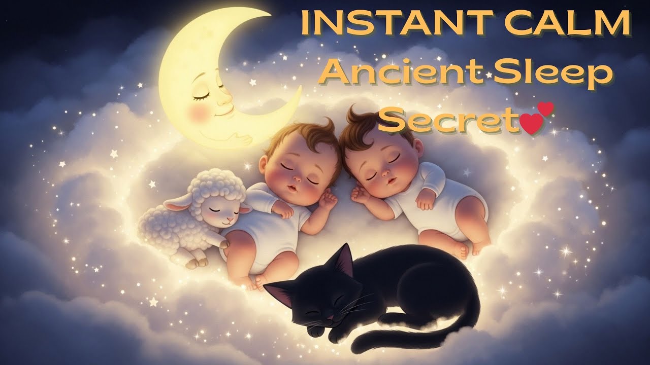 🌟Instant Sleep for Babies | 15-Minute Healing Ney Lullaby | Ancient Healing Lullaby 🌙