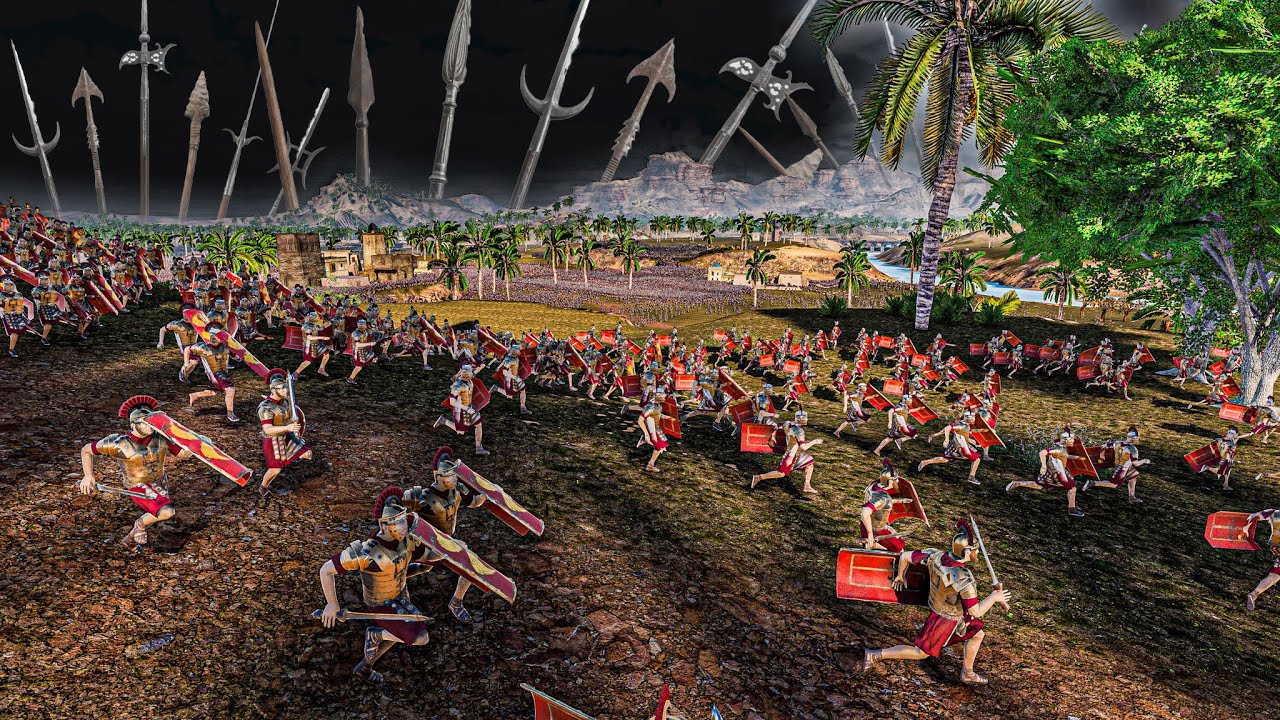 DEFENDING ROME FROM BARBARIANS - Ultimate Epic Battle Simulator 2 UEBS 2