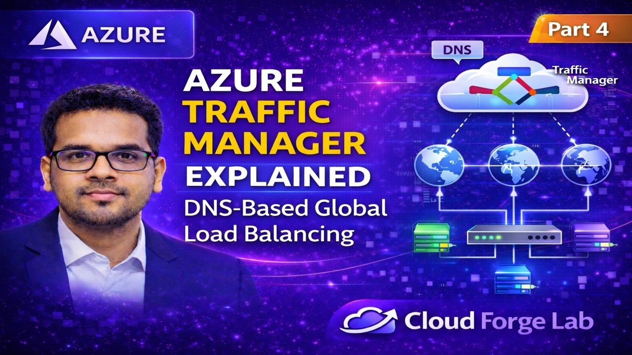 Azure Traffic Manager Explained (Part 4) | DNS-Based Global Load Balancing