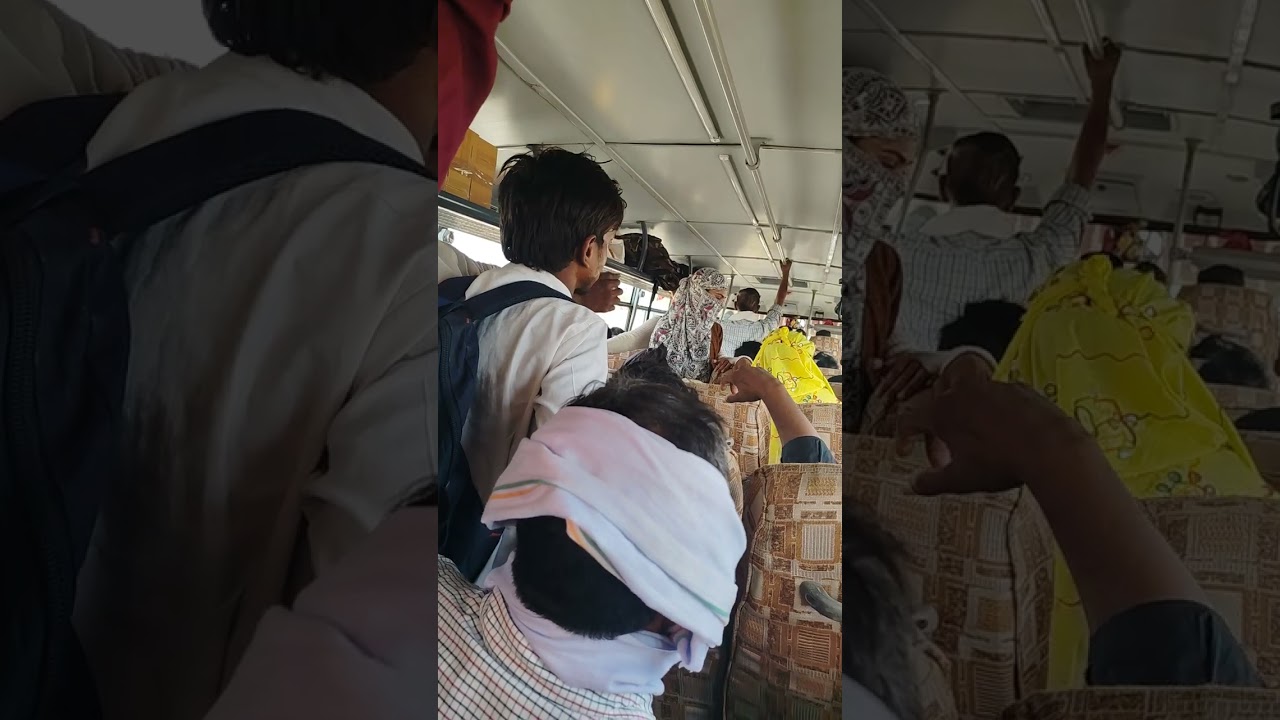 #मध्यम वर्ग की यात्रा 🚎में कैसे होती है#