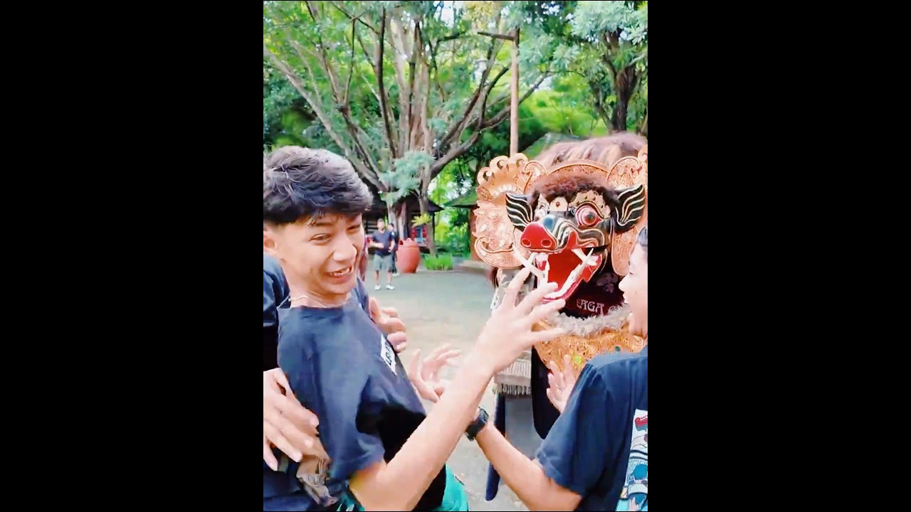 🤣 Ngakak Banget! Faisal Kusumawara GWSM Ternyata Takut Barongan Bali! 🐉😂