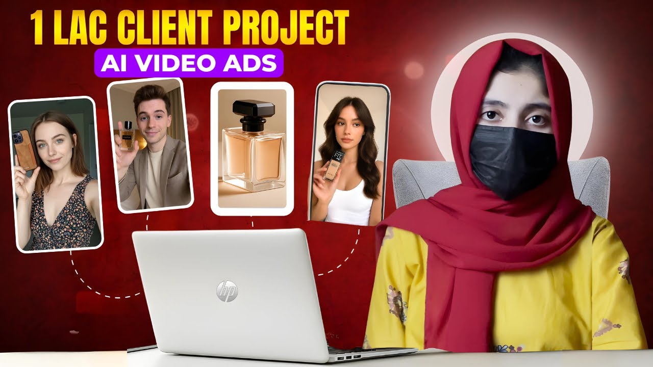How I Created Viral UGC Ads Using AI – For Free! (Real Client Project)🔥