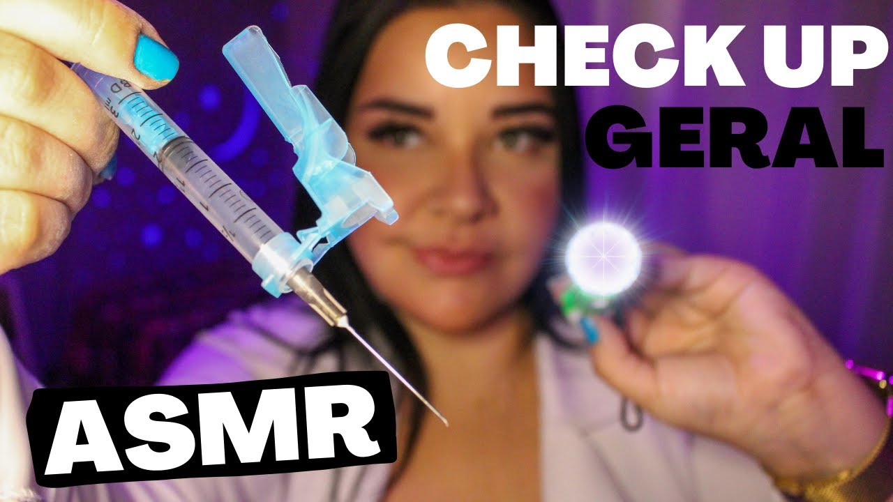 ASMR roleplay - MÉDICO CLÍNICO GERAL (atenção pessoal)