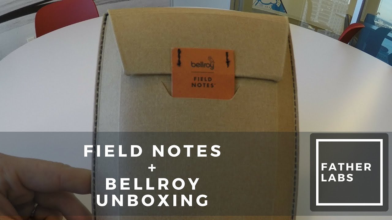 Field Notes + Bellroy Everyday Inspiration Unboxing