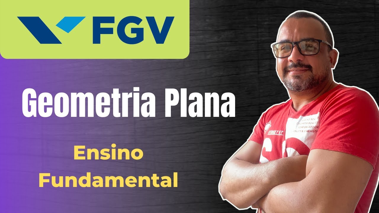 4 Questões de Geometria Plana Cobradas Pela Banca FGV | Concurso Nível Fundamental