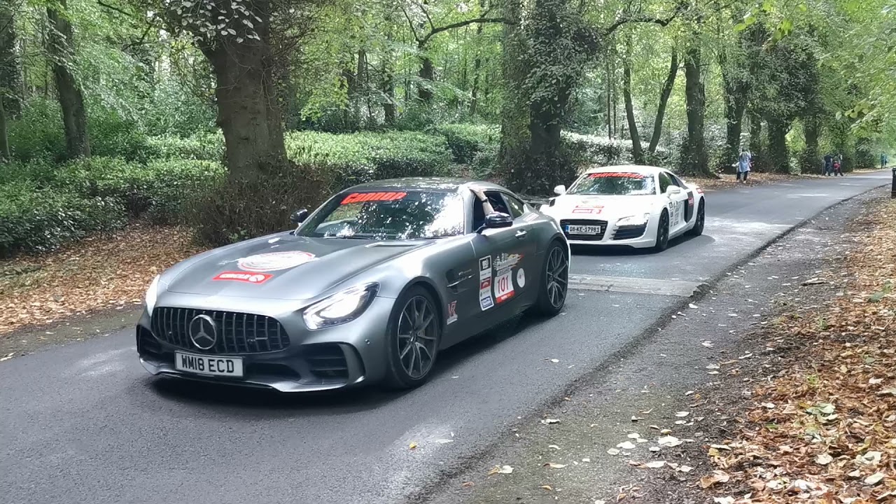 Cannonball Ireland 2021. All cars leaving Virginia Lodge and hitting ramp hard 😬 #cannonball