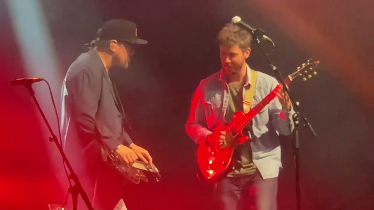 Lyle Brewer from Neighbor sits in w/Greensky Bluegrass in Boston