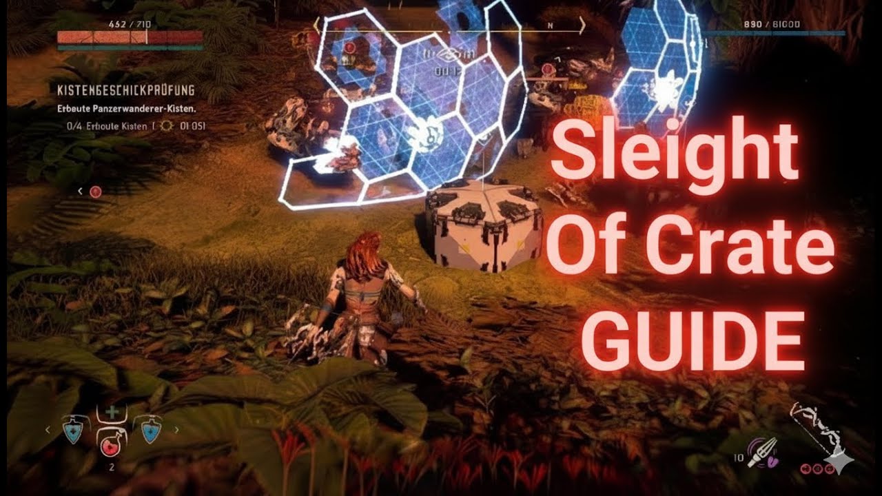 Horizon Zero Dawn - Kistengeschickprüfung / Sleight Of Crate Trial - GUIDE