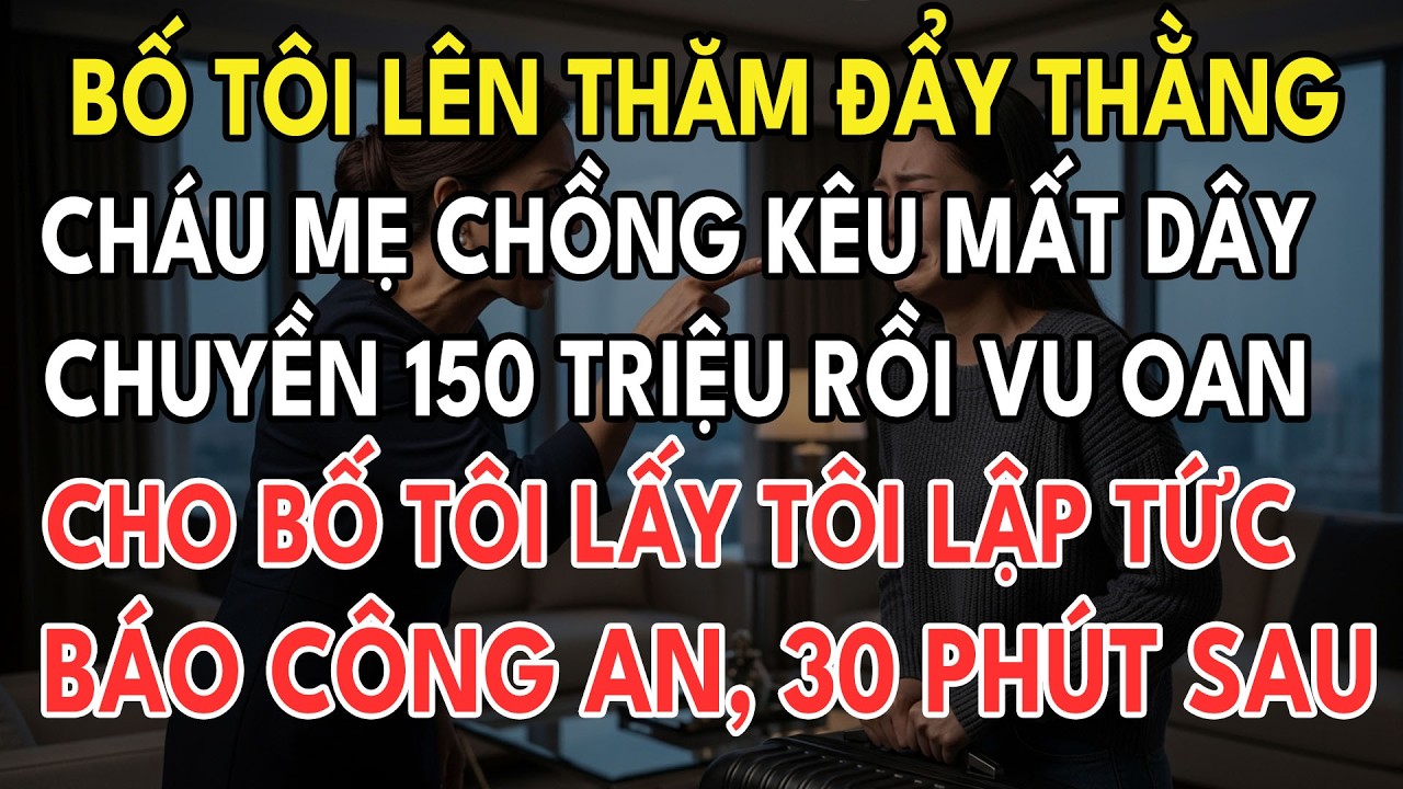 Bố Ruột Bị Vu Oan Trộm Dây Chuyền 150 Triệu,Tôi Chốt Đơn 