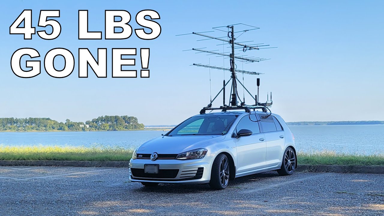 VHF Rover on a Diet: Updated Antenna Farm