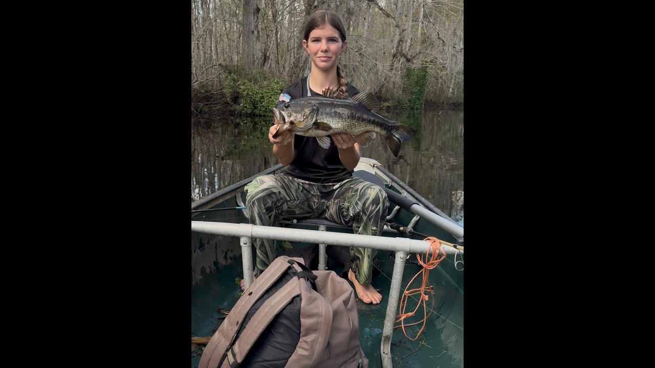 Taking the canoe to fish the backwaters of Florida
