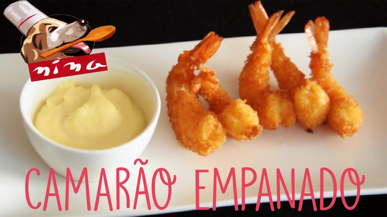 CAMARÃO EMPANADO | Cozinha da Nina #17