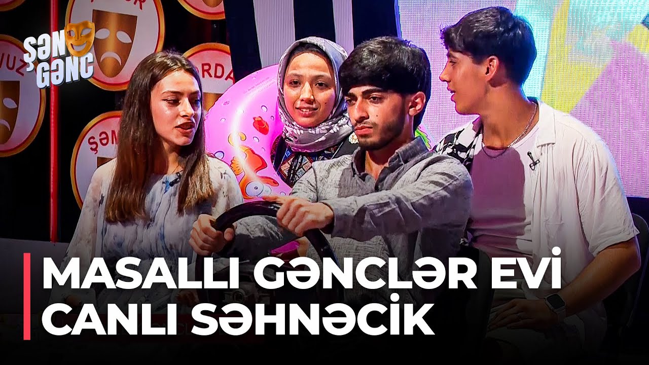 Şən Gənc - Masallı Gənclər Evi - Ailə avtomobildə yola &ccedil;ıxarsa&hellip; (68.B&ouml;l&uuml;m) 