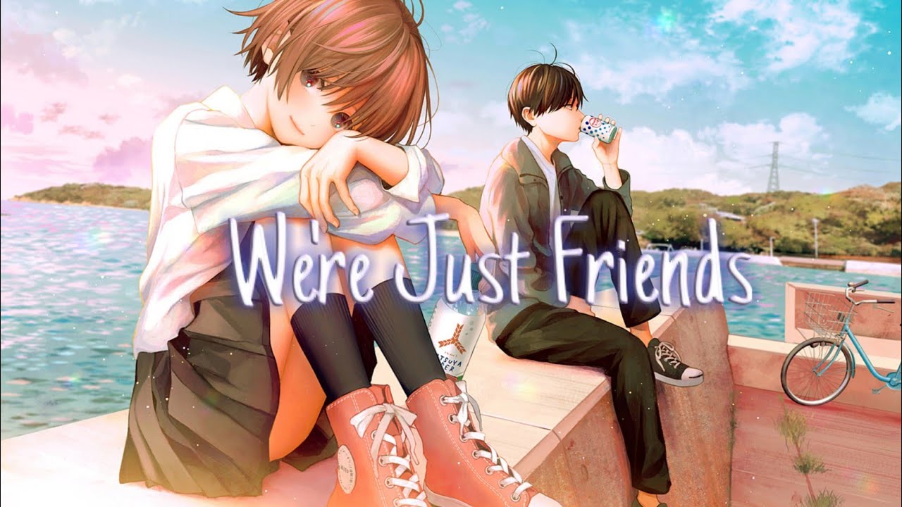[Nightcore] We're Just Friends - Loving Caliber feat. Linda Stenmark (Boy version)- (lyrics)