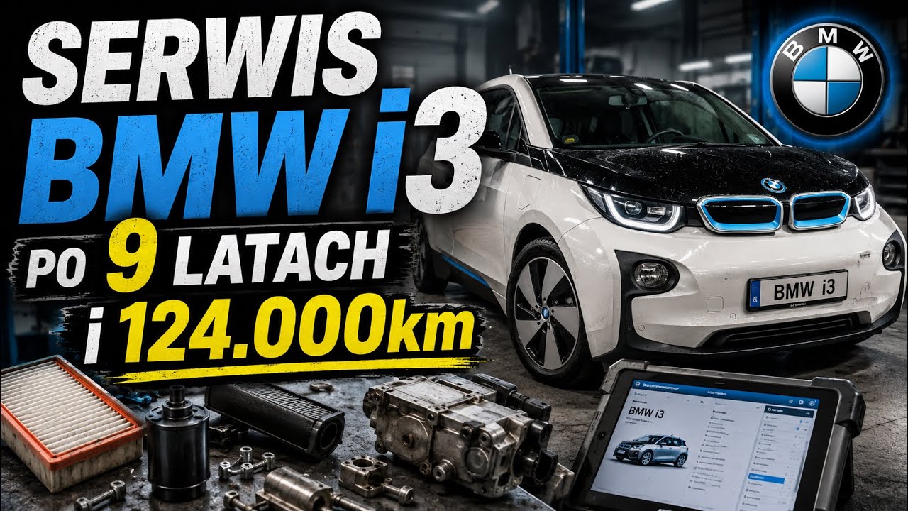 Serwis 9-letniego elektryka BMW i3 - co wymagało serwisu - ile to kosztuje?