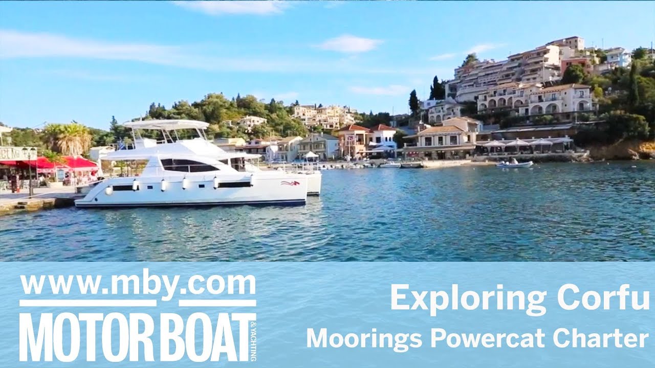 Exploring Corfu | The Moorings Powercat Charter | MBY