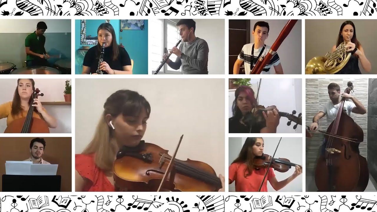 El Señor es mi luz. Orquesta Sinfónica Juvenil. Iglesia Nueva Apostólica Sud América. 19.04.2020
