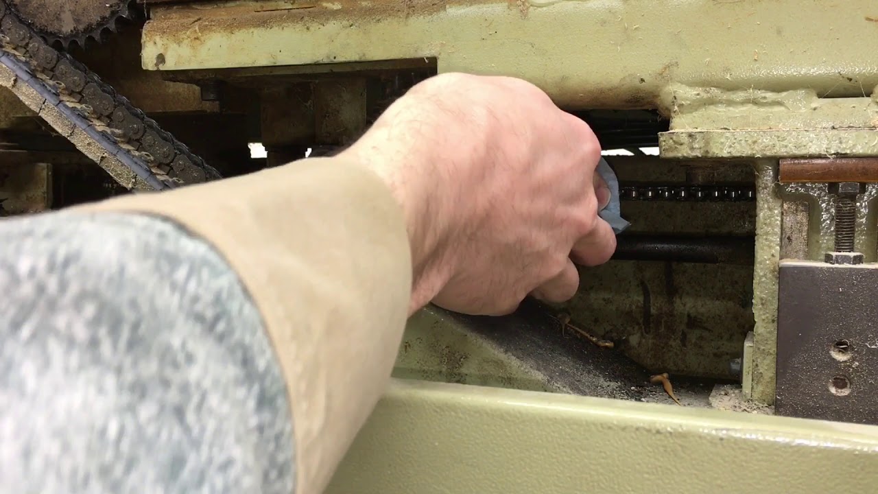 SCMI Basic 2 edgebander repair 03-15-21