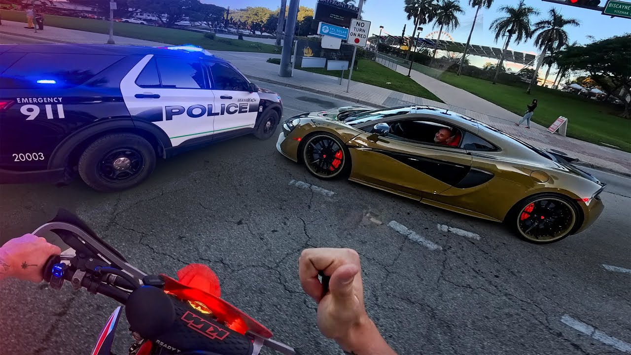 ER FLÜCHTET vor der POLIZEI?