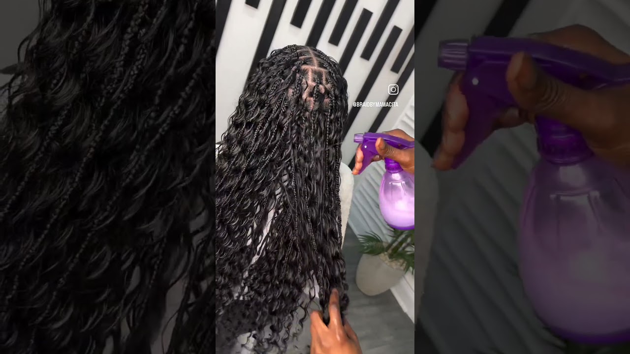 bohobraids #knotlessbraids #braids #trendingbraids#hair #viral