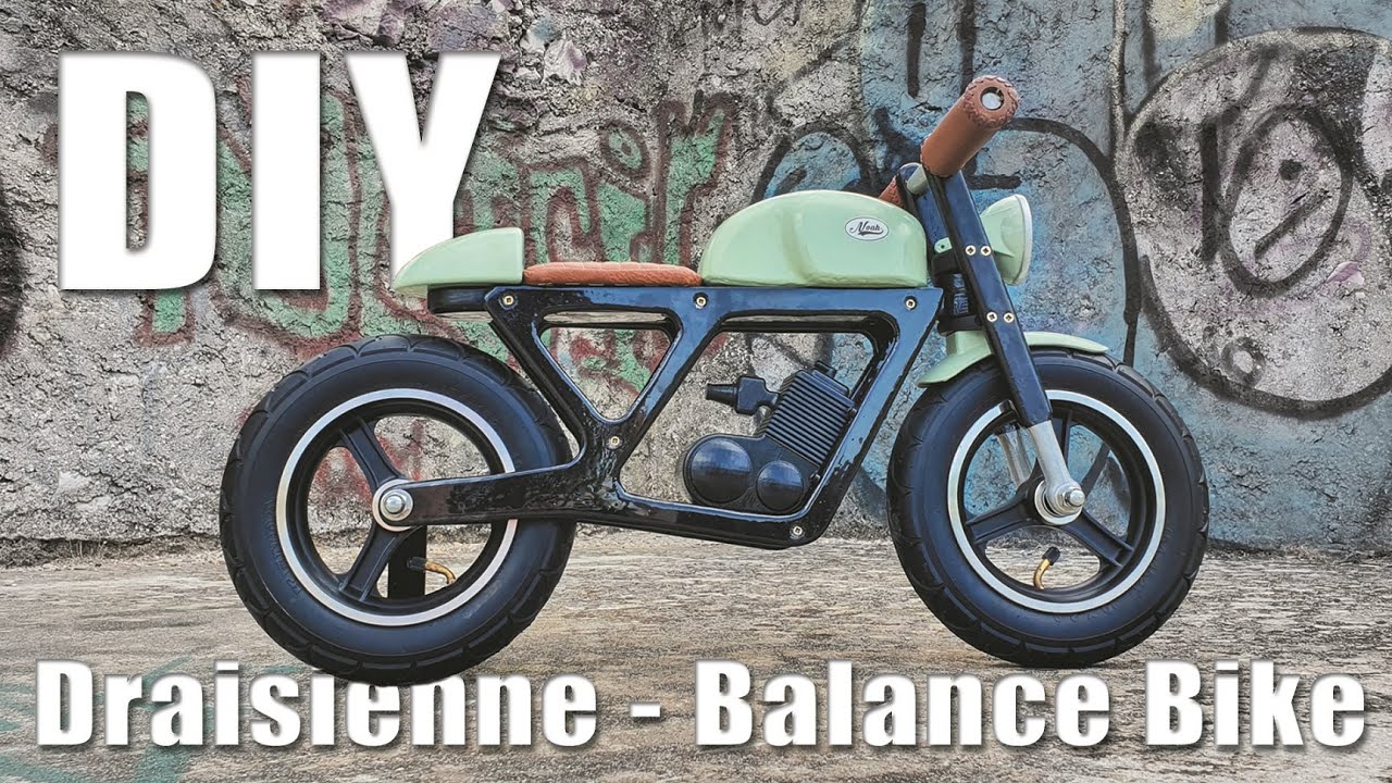 DIY: Draisienne en bois - Wooden balance bike