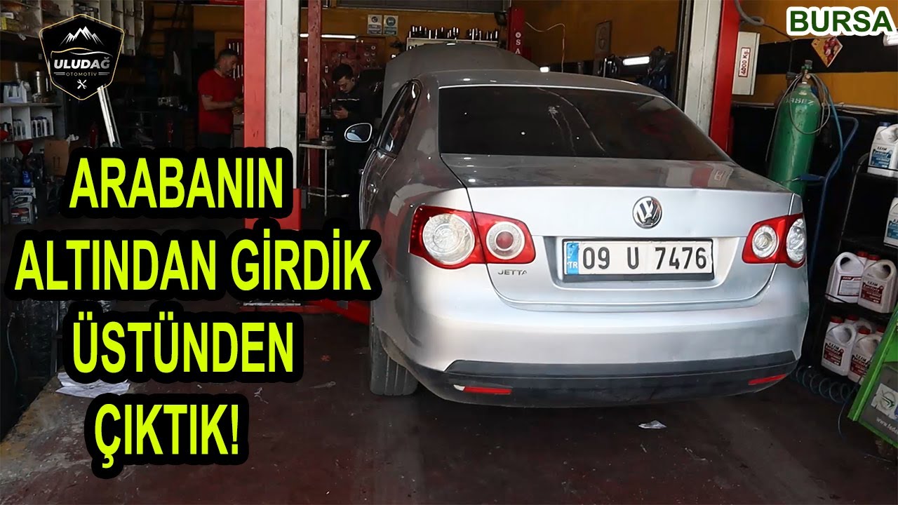 YENİ ALDIĞI ARABA BÜYÜK MASRAF ÇIKARTTI! (Volkswagen Jetta 1.6 Triger Kayışı-Baskı Balata-Egzoz)