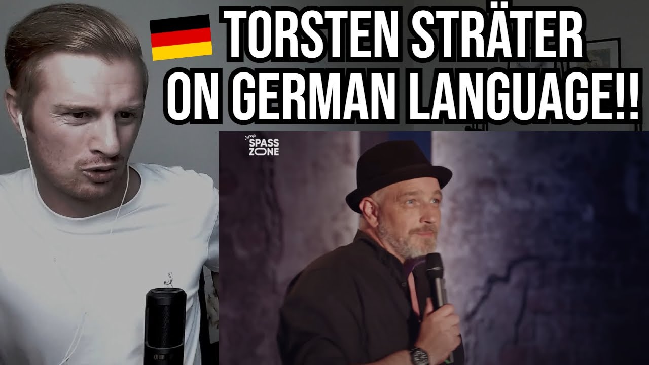 Reaction To German Comedian Torsten Str&auml;ter (The German language can do so much)