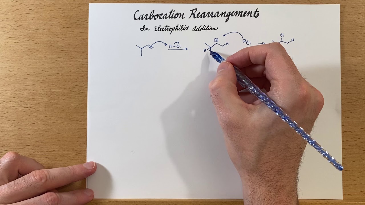 Carbocation Rearrangements in Electrophilic Addition