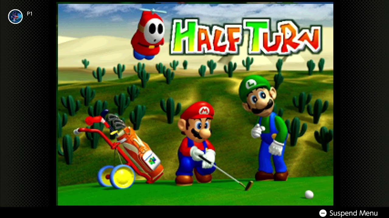 Mario Golf Tournament Koopa Cup Mario gameplay