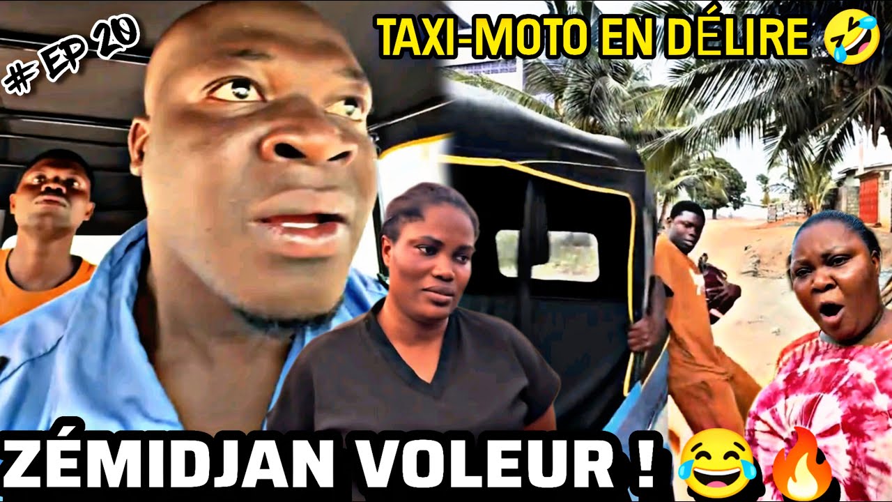 TOVIA, JOJO L’OFFICIER, NORAH & TOTO : LE ZÉMIDJAN (TAXI-MOTO) VOLEUR ! 😂 | NOUVELLE VIDÉO TRÈS FUN