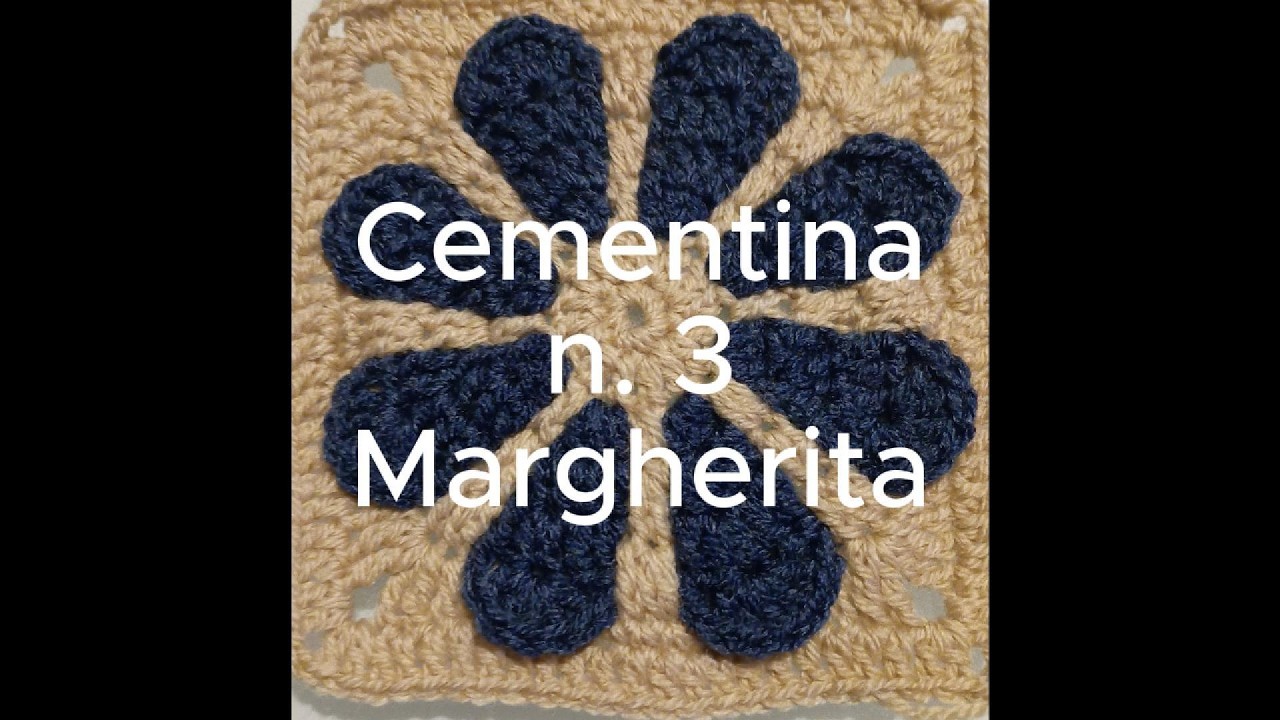 Cementina 3 – Margherita a petali arrotondati