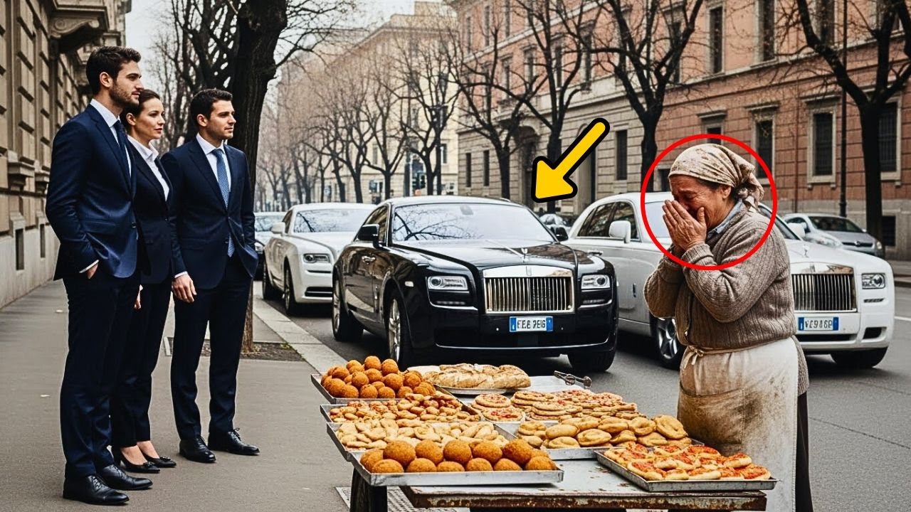 POVERA VENDITRICE nutrì 3 gemelli senzatetto; anni dopo, 3 Rolls-Royce si fermarono alla bancarella