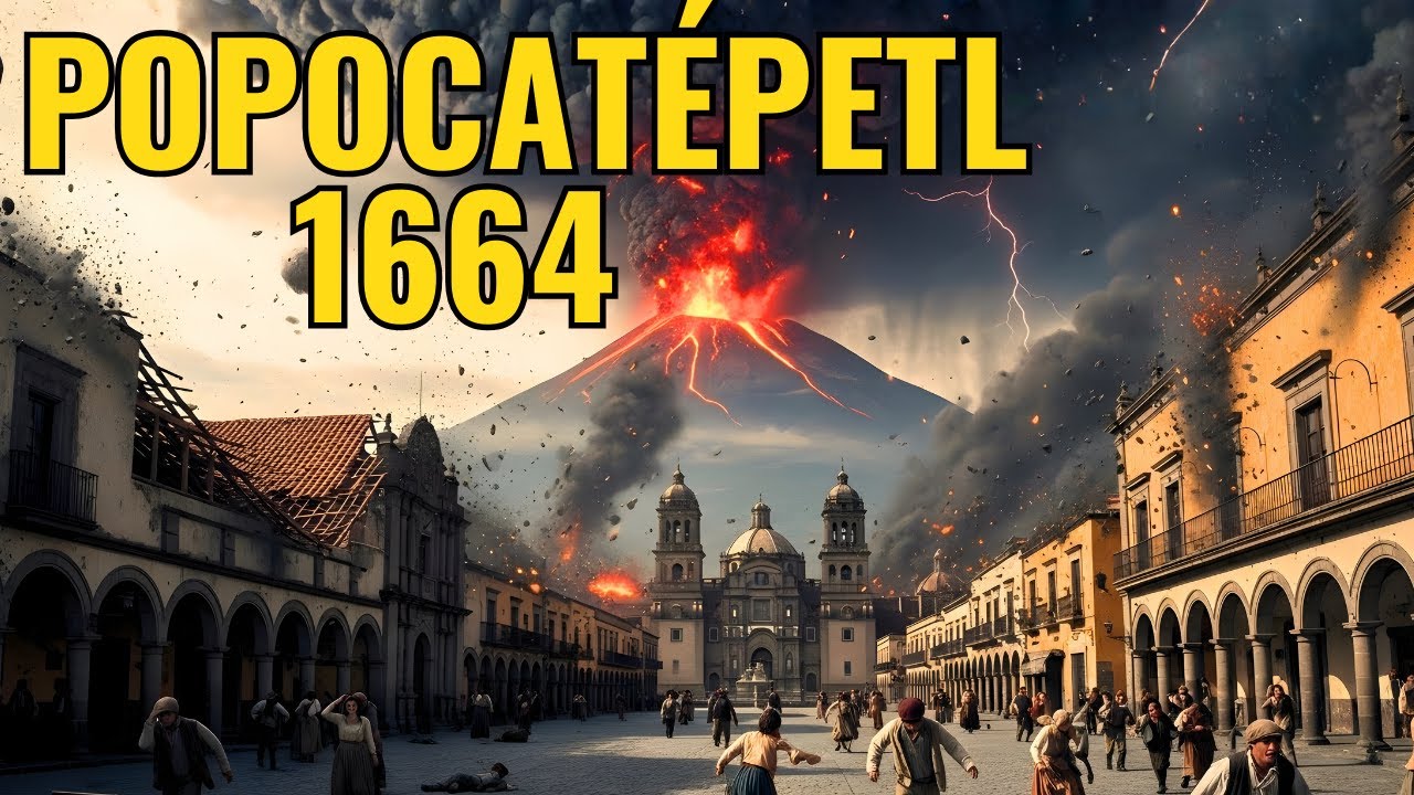 Así era vivir en México cuando el volcán despertó (1664) – Con IA