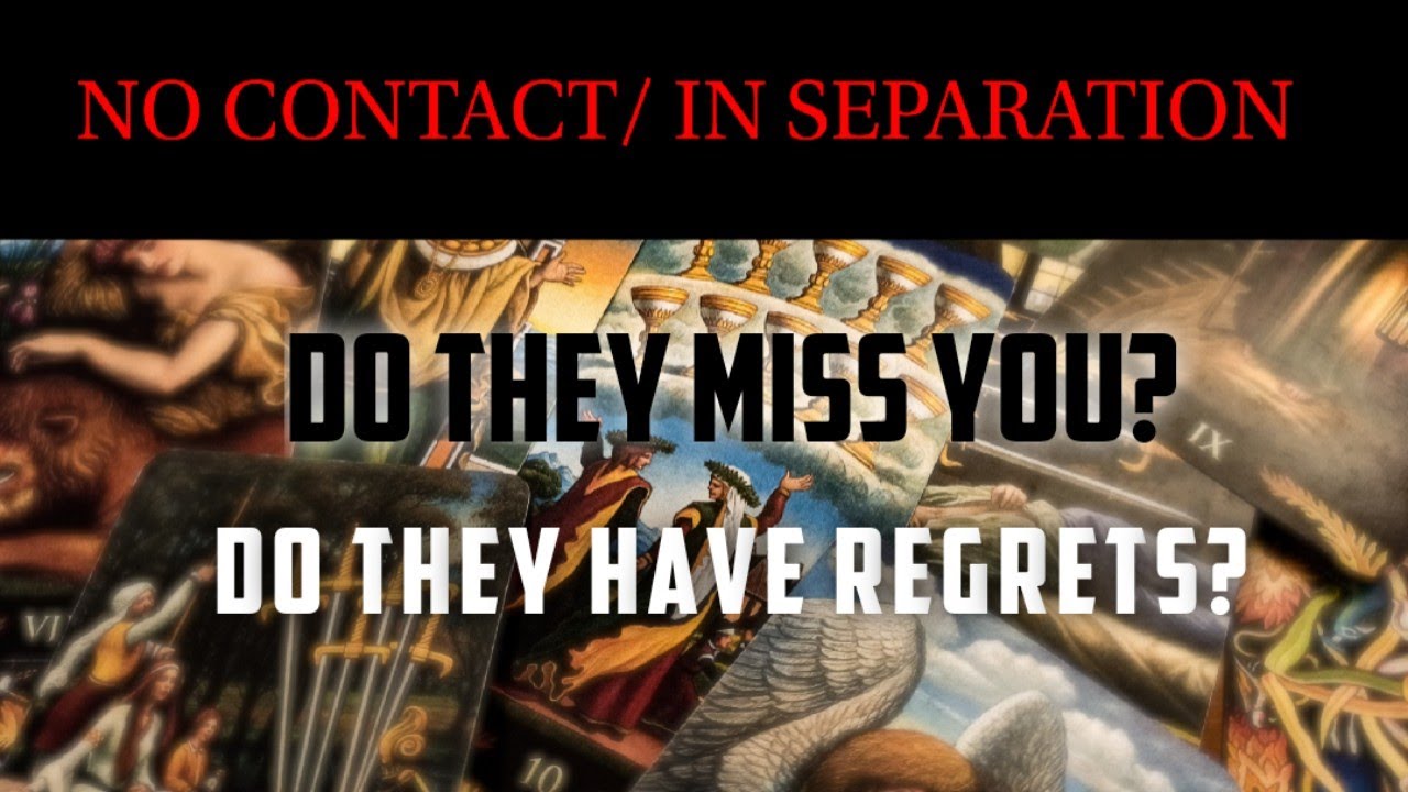 PICK A CARD: NO CONTACT. DO THEY MISS YOU? DO THEY HAVE REGRETS? TAROT TIMELESS READING.