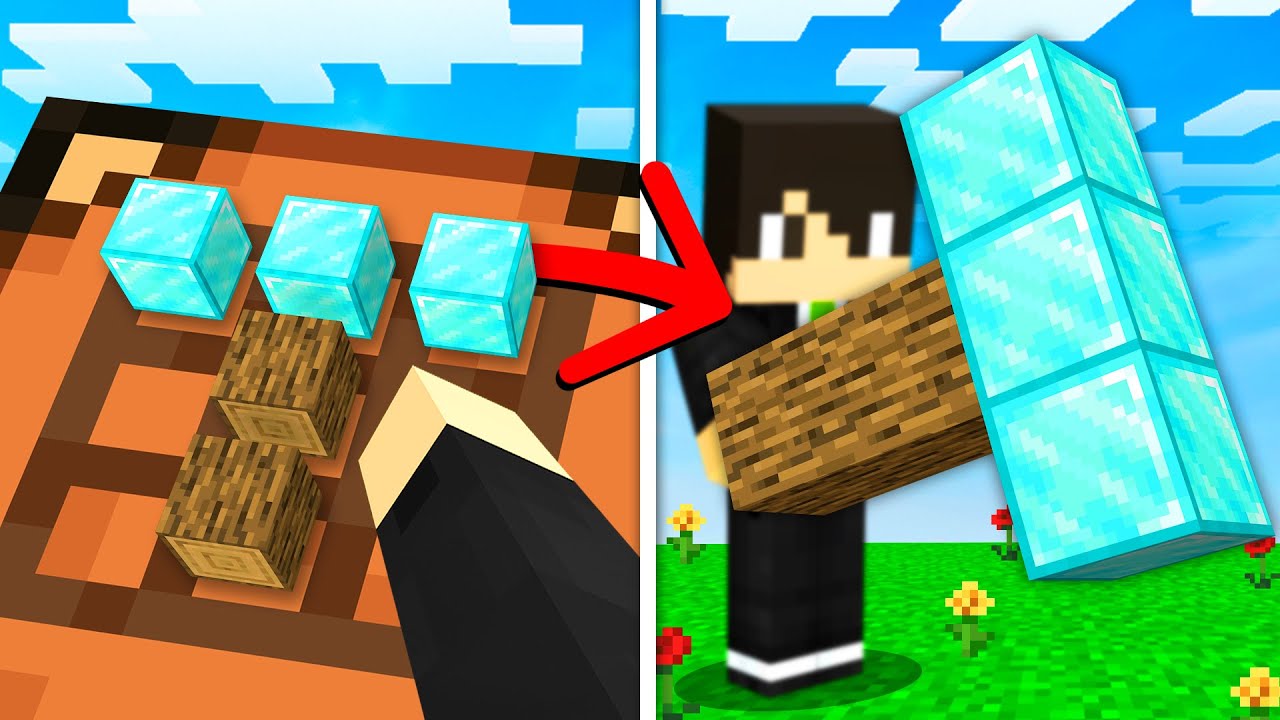 Minecraft Dar Tot Ce Craftez Merge...