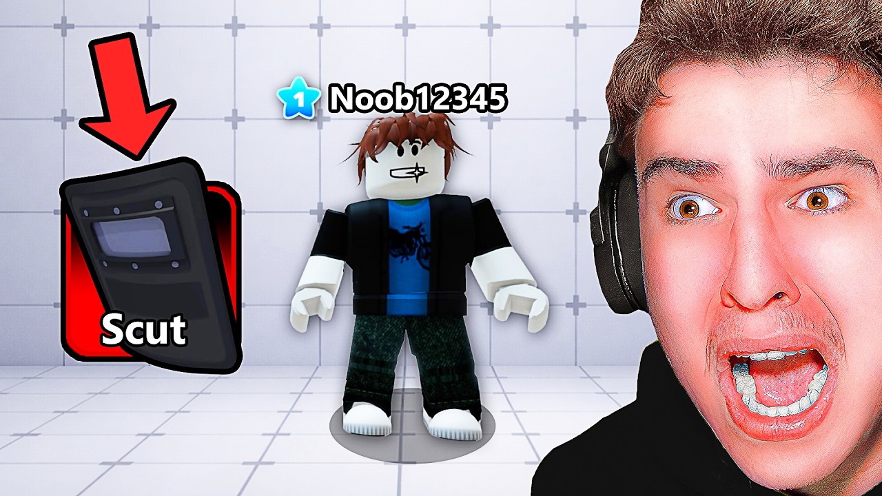 Am Deblocat *SCUT* Pe *CONTUL DE NOOB* În Roblox Rivals... (#4)