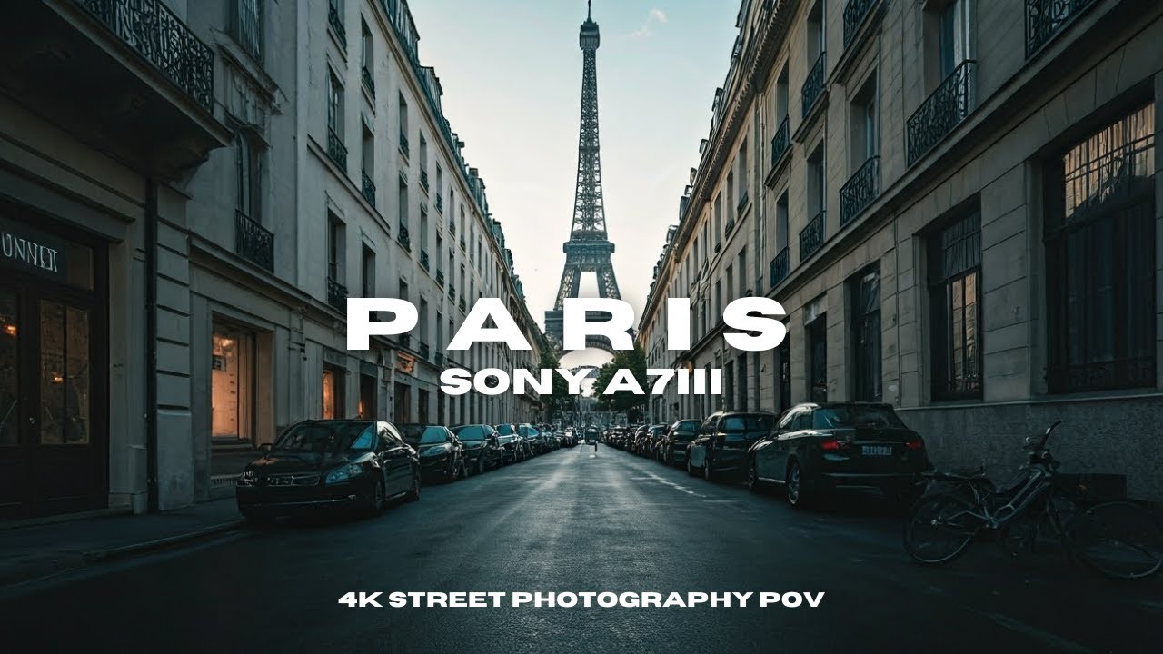 POV Paris Street Photography 4K | Sony A7III