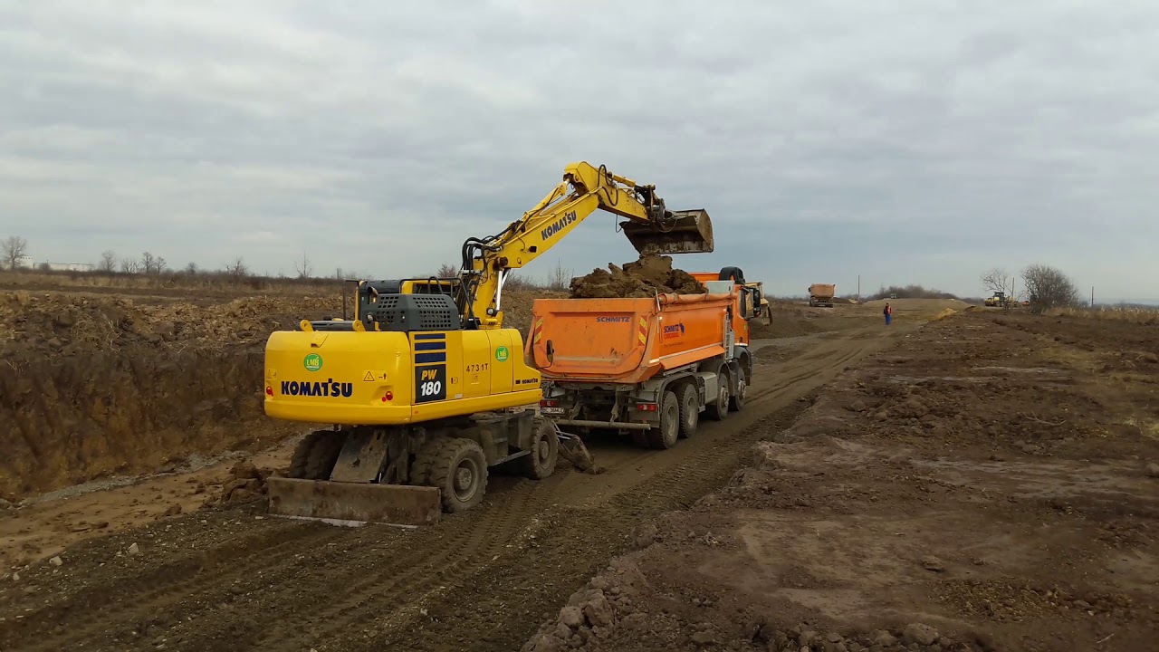 Excavator Komatsu PW180