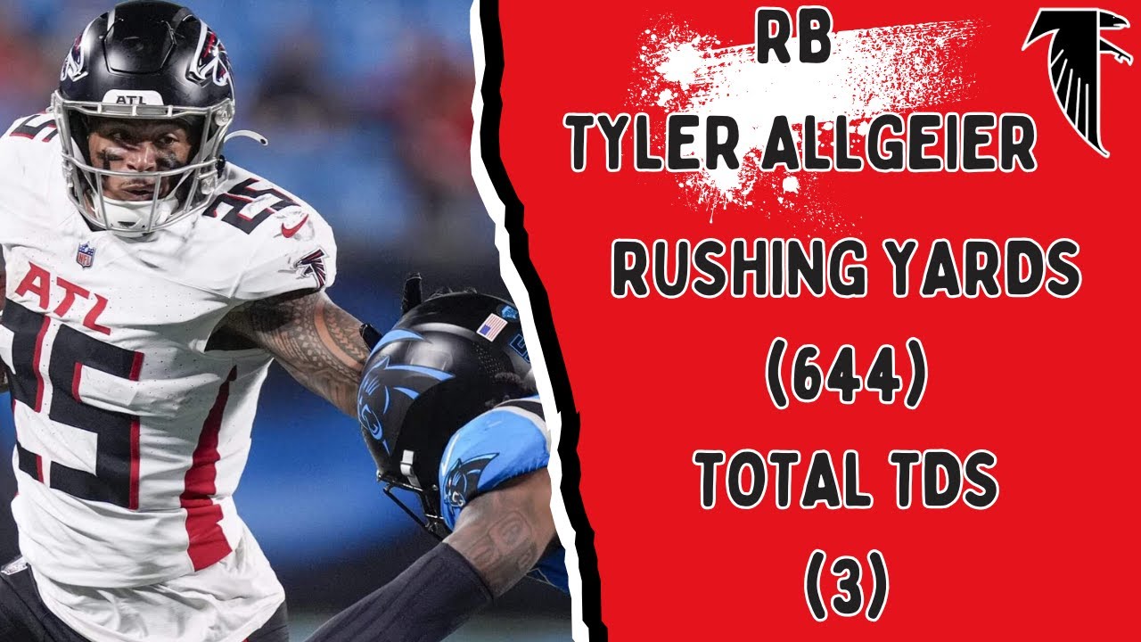 Atlanta Falcons Tyler Allgeier Ultimate Highlights 2024