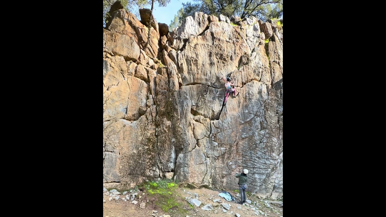 Mono route 5.9 at the scale wall, Auburn quarry 