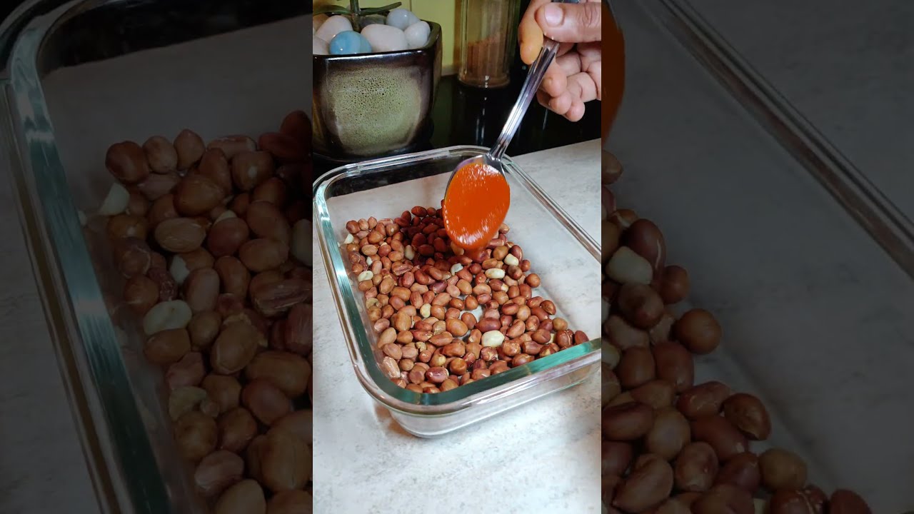 Masala Peanuts snack - Zero oil #shorts