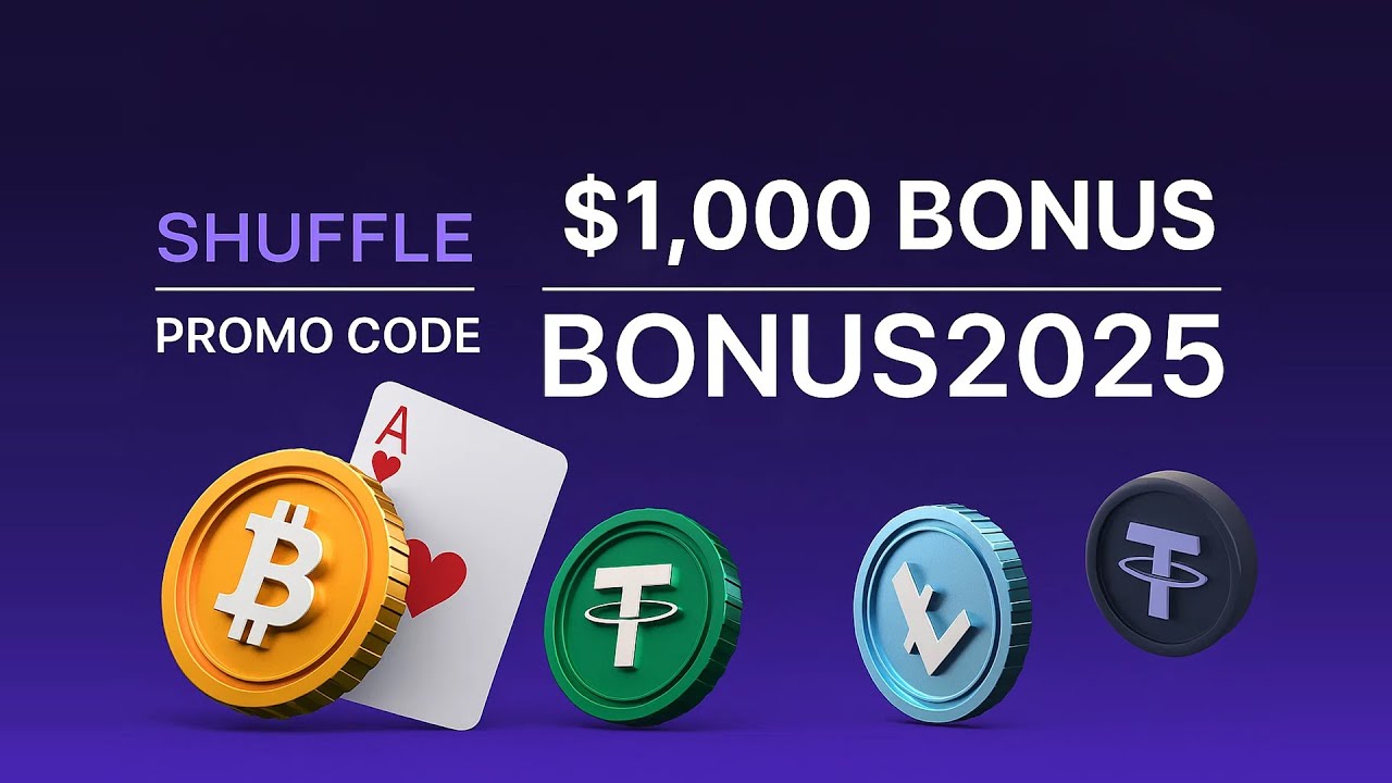 Shuffle Promo Code BONUS2025 &mdash; Free Spins + 100% Deposit Bonus #shufflepromocode