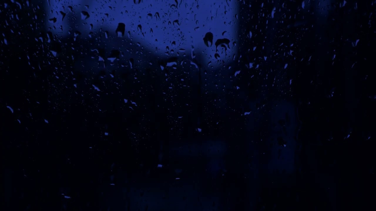 Rain Sounds & Rain On Window with for Deep Sleep 🌩️ Nonstop Relaxing Rain for Sleep & Focus